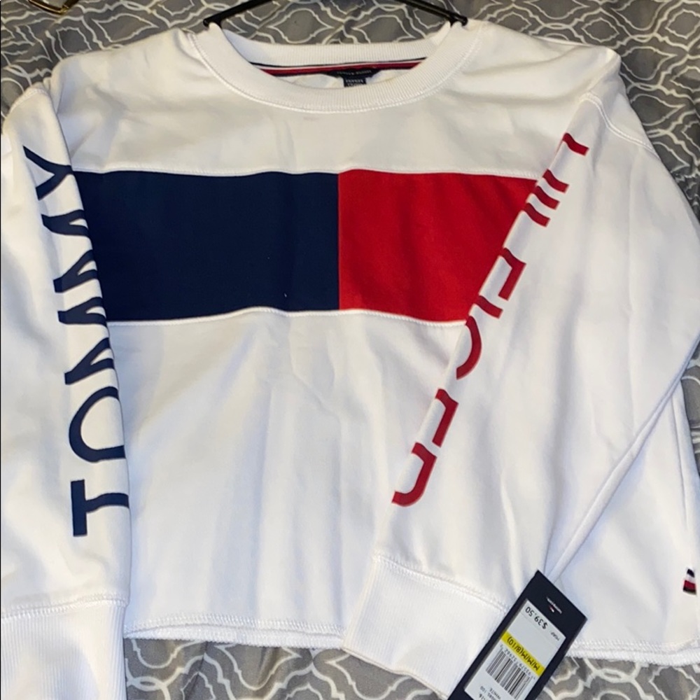 Crop shirt long sleeve